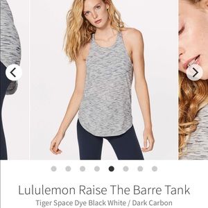 Lululemon raise the barre tank